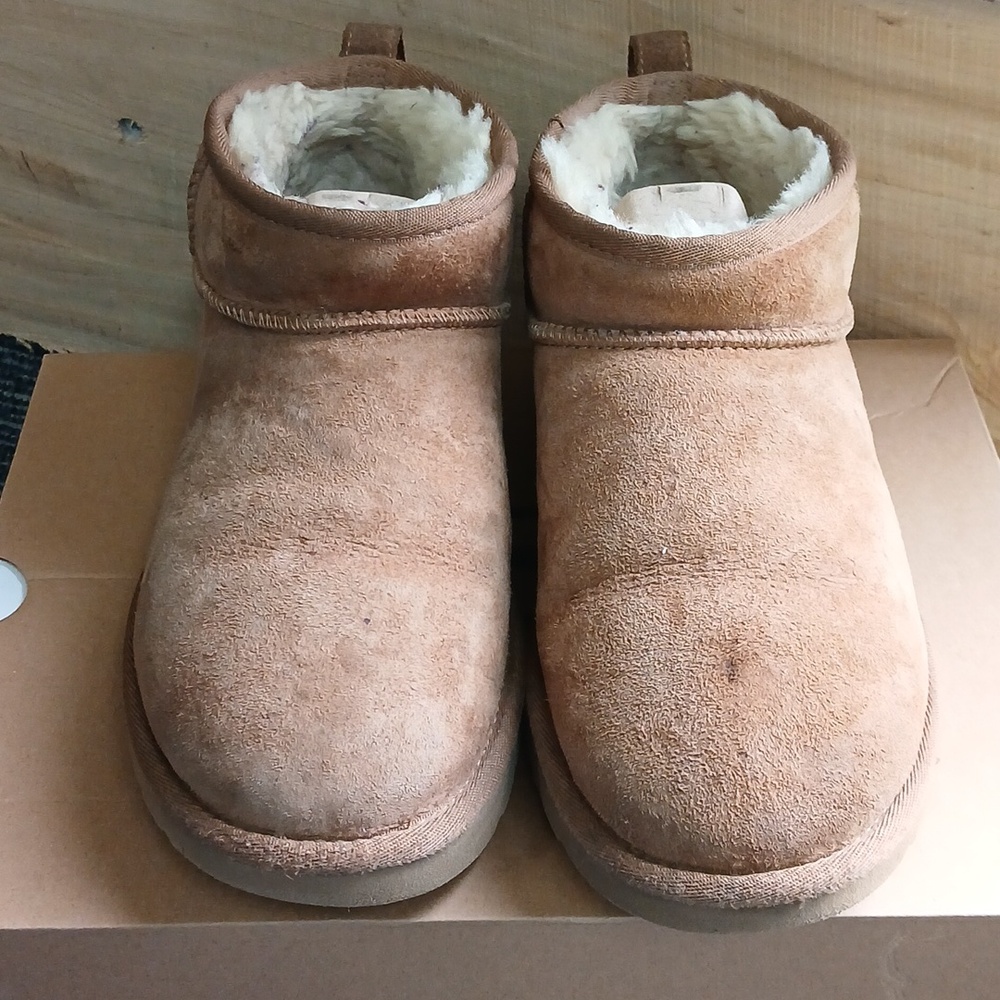 UGG Classic Ultra Mini Platform Boots Size 9 - Picture 2 of 10